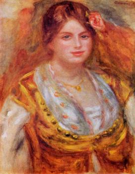 皮埃爾 奧古斯特 雷諾阿 Portrait of Mademoiselle Francois 皮埃爾 奧古斯特 雷諾阿 Portrait of Mademoiselle Francois